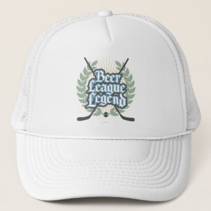 Hockey Beer League Legend Trucker Hat Truckerkappe