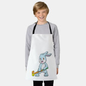 Hockey bei Feldhockey mit Hockeystick Schürze (Getragen)