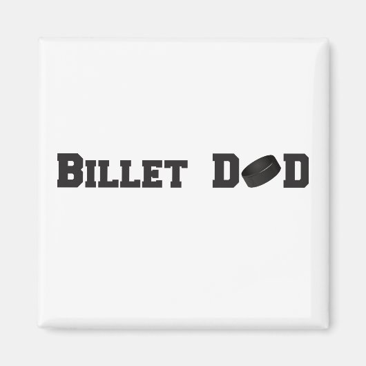 Hockey Billet Vater Magnet (Vorne)