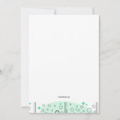 Hockey Birthday Einladung (Rückseite)