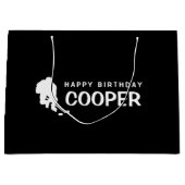 Hockey Birthday Geschenktasche Große Geschenktüte (Vorderseite)