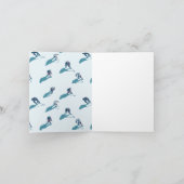 Hockey Birthday Thank you Dankeskarte (Innenseite)