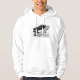 Hockey Black Skate Personalisiert Hoodie