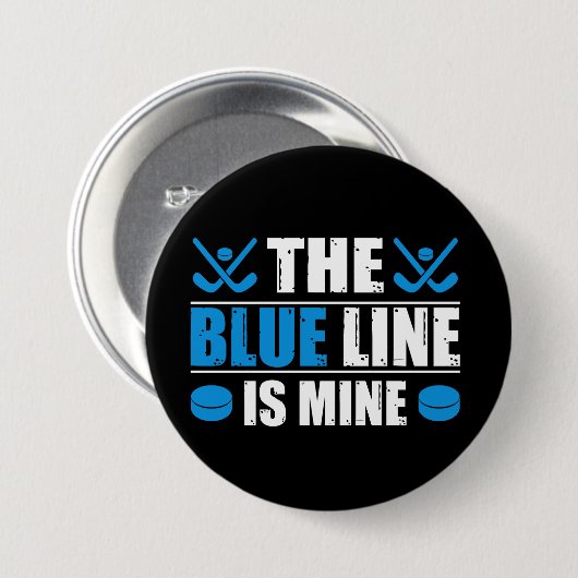 Hockey Blue Line Button (Vorne & Hinten)