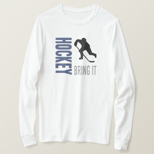 Hockey Bring It LS T-Shirt (Design vorne)