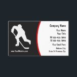 Hockey Business Cards Visitenkarte<br><div class="desc">Hockey Visitenkarten können Sie jetzt anpassen! Enthält einen grafischen Hockey-Player und ein großartiges Textlayout. Beste Visitenkarten für Hockeyfans,  Hockeyspieler,  Hockeyspieler oder Hockeyleague. Sie können dies auch als Visitenkarte für eine Hockey-Veranstaltung oder einen Verband verwenden.</div>