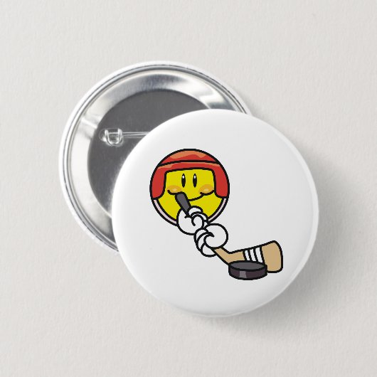 Hockey Button (Vorne & Hinten)
