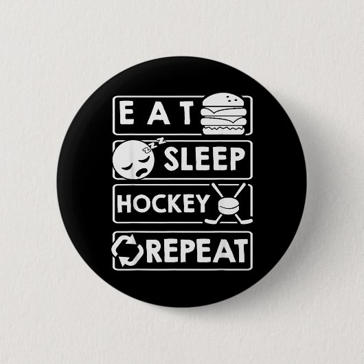 Hockey Button (Vorderseite)