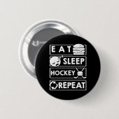 Hockey Button (Vorne & Hinten)
