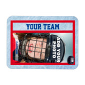 Hockey Card Souvenir Magnet (Horizontal)