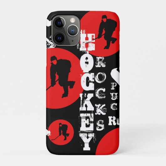 Hockey Case-Mate iPhone Hülle (Rückseite)