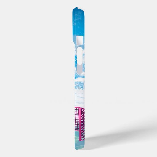 Hockey Case-Mate iPhone Hülle (Rückseite / Links)