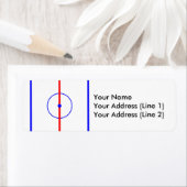 Hockey Center Ice & Blue Lines (Insitu)