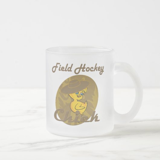 Hockey-Chick #6 Mattglastasse (Rechts)