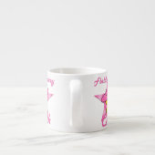 Hockey-Chick #8 Espressotasse (Rückseite)