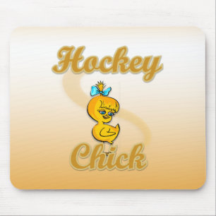 Hockey Chick Mousepad