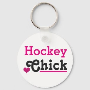 Hockey Chick Schlüsselanhänger