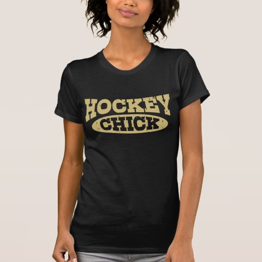 Hockey Chick T-Shirt (Vorderseite)