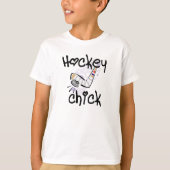 Hockey Chick T - Shirt und Geschenke (Vorderseite)