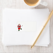 Hockey Christmas Adressaufkleber (Insitu)