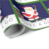 Hockey Christmas Geschenkpapier (Rolleneckpunkt)