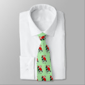 Hockey Christmas Holiday Neck Tie Krawatte (Gebunden)