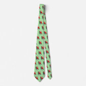Hockey Christmas Holiday Neck Tie Krawatte (Vorderseite)