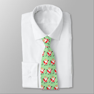 Hockey Christmas Holiday Neck Tie Krawatte