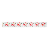 Hockey Christmas Satin Ribbon Satinband (Vorderseite)