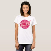 Hockey Coach #1 mit Custom Back Print T-Shirt (Vorne ganz)