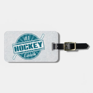 Hockey Coach Business Card Vorlage Gepäckanhänger