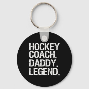 Hockey Coach Daddy Legend Ice Hockey Spieler Gesch Schlüsselanhänger