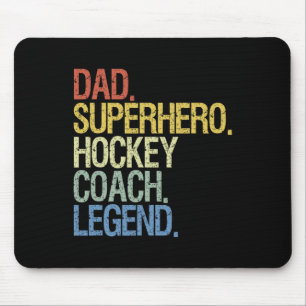 Hockey-Coach Eishockey-Spieler-Geschenk 3 Mousepad