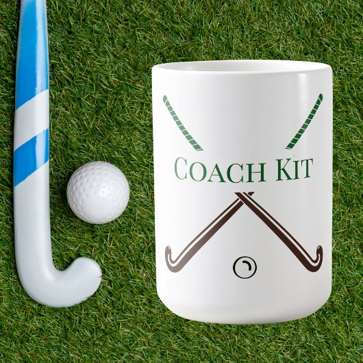 Hockey Coach Ende des Jahres Custom Gift Kaffeetasse