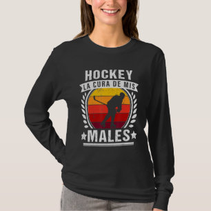 Hockey Coach Goalkeeper Hockey Mama Vater Puck Spo T-Shirt