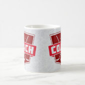 Hockey Coach Retro Style Shield Cup Tasse (Mittel)