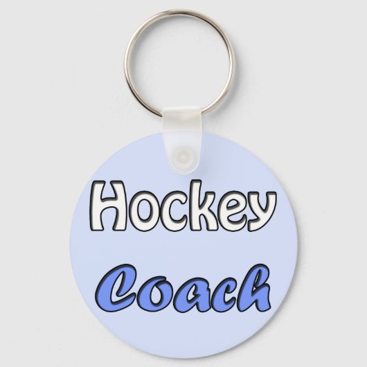 Hockey Coach Schlüsselanhänger (Vorderseite)