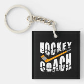 Hockey Coach Stick Schlüsselanhänger (Vorderseite)