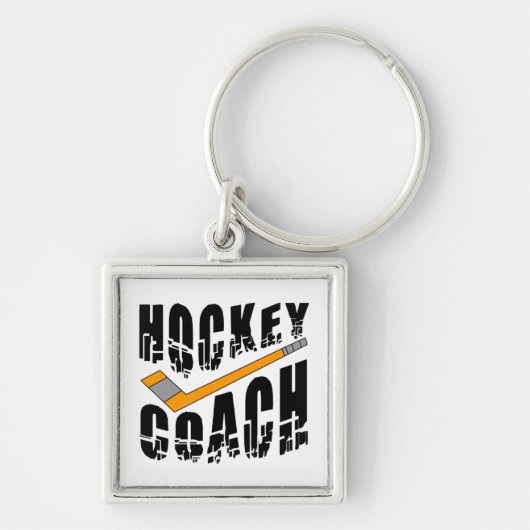 Hockey Coach Stick Schlüsselanhänger (Vorne)