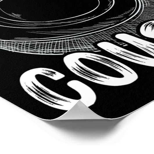 Hockey Cousin Men Ice Hockey Player Goalie Family Poster (Ecke)