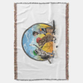 Hockey Critter Classic Decke (Vorderseite Vertikal)