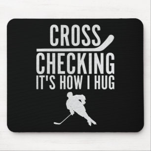 Hockey Cross Überprüfung Es ist, wie ich Game Play Mousepad
