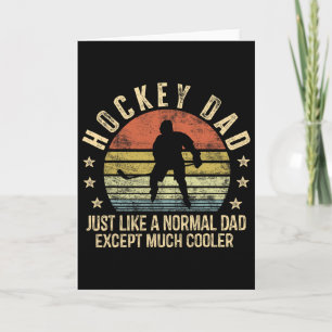 Hockey Dad, genau wie ein normaler Dad, außer viel Karte