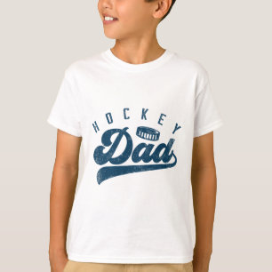 Hockey-Dad-Geschenke Papa Vatertag T-Shirt