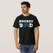 Hockey Dad Goalie Icehockey Dad Vater Papa Daddy T-Shirt (Vorne ganz)