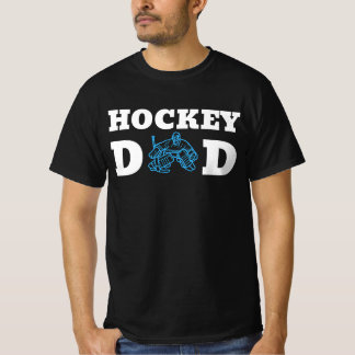 Hockey Dad Goalie Icehockey Dad Vater Papa Daddy T-Shirt