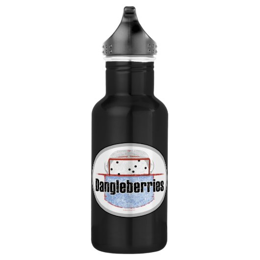 Hockey Dangleberries Edelstahlflasche (Rechts)