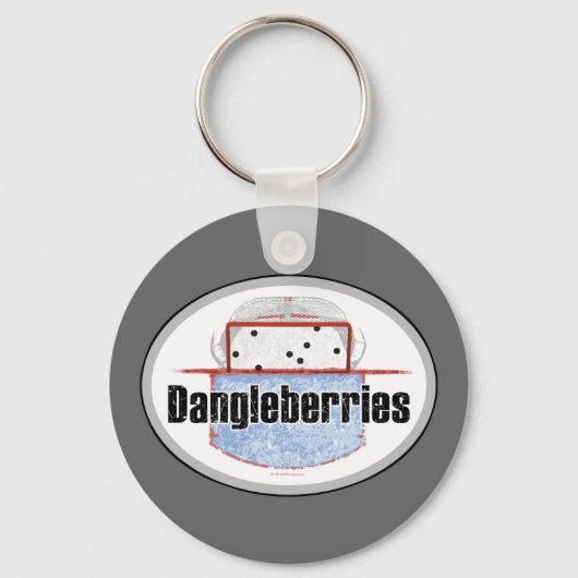 Hockey Dangleberries Schlüsselanhänger (Vorderseite)