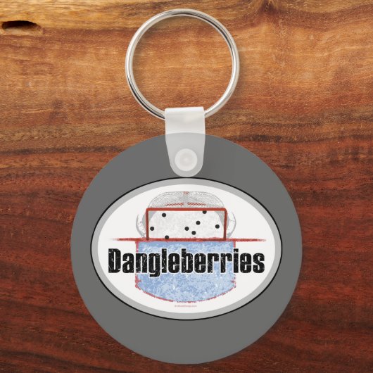 Hockey Dangleberries Schlüsselanhänger (Vorderseite)