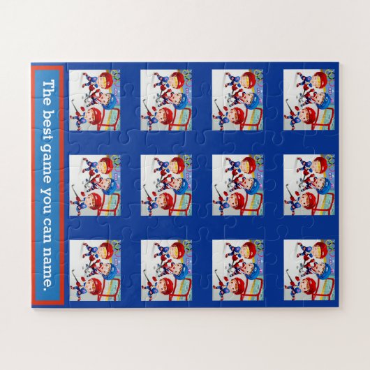 Hockey - das beste Spiel, das Sie nennen können Puzzle (Horizontal)